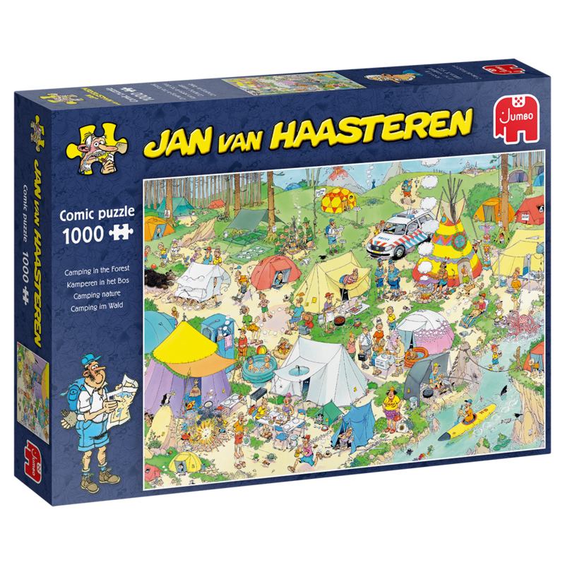 Camping in the forest, van Haasteren 1000 bitars pussel