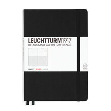 Leuchtturm 1971  NOTEBOOK A5 Hard Ruled Black