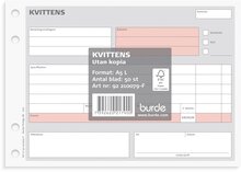 Kvittens A5L 50 blad